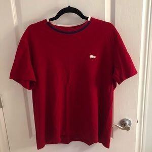 Lacoste Red Shirt